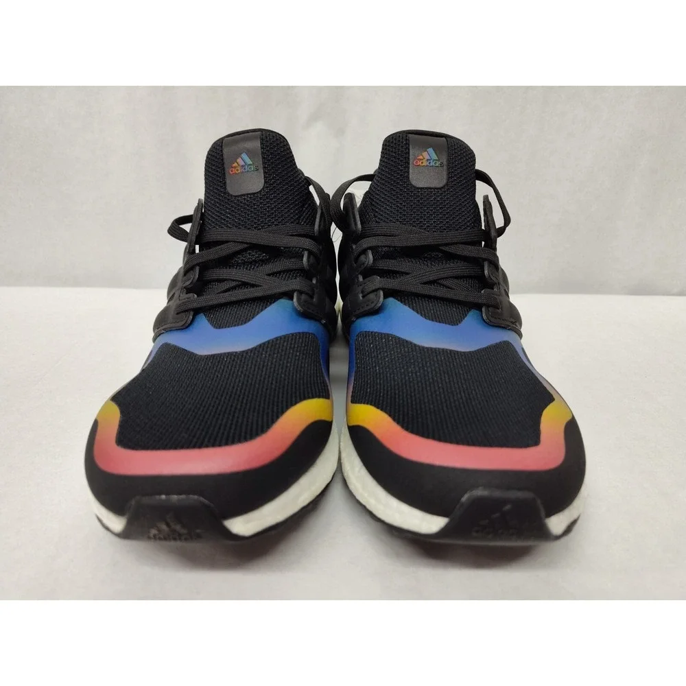 Adidas Women's Ultraboost DNA Running Shoes FV7015 Black Rainbow Sz 7‎